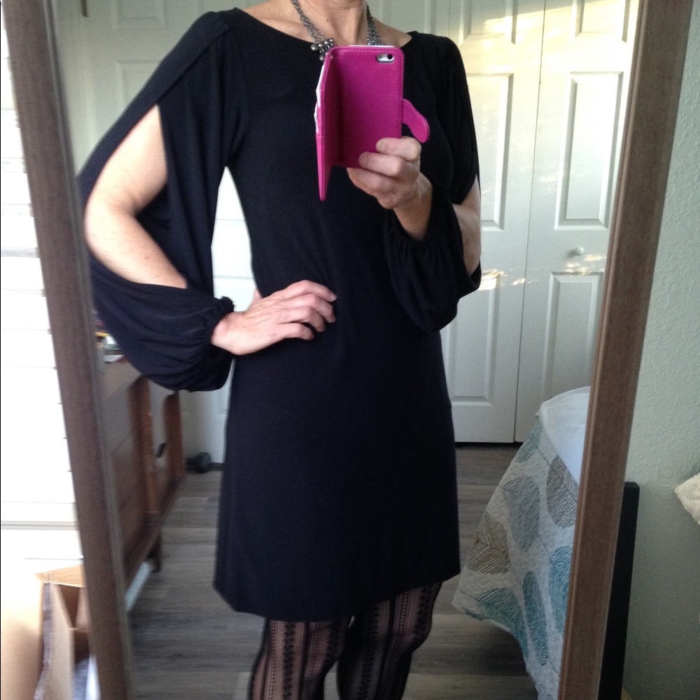 Laundry by Design black dress.